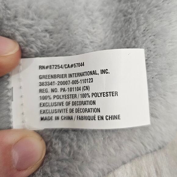 Angel of Mine Gray Star Plush Security Blanket Lovey New with Tag Doller Tree - Picture 8 of 8